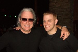 Jeff With His Son, Josh, Recently at a High & Mighty Gig 